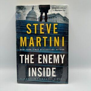 Steve Martini The Enemy Inside Hardcover First Edition 2015 Legal Thriller